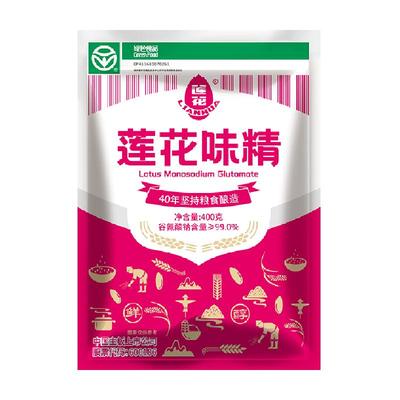 莲花家用小袋包装味精400g×1袋