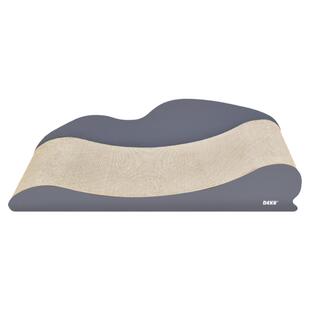 宅猫酱 得酷贵妃椅躺椅猫抓板猫窝一体式耐磨耐抓不掉屑宠物玩具