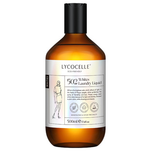 绽家白色衣物专用洗衣液白衣亮白不泛黄护色去渍抑菌留香500ml