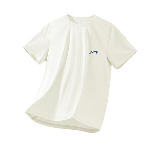 贵人鸟童装儿童短袖t恤2026新款夏男童白色速干衣青少年半袖上衣