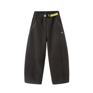 【从绒过冬】半度闲女童加绒运动裤洋气秋冬装新款儿童加厚长裤潮