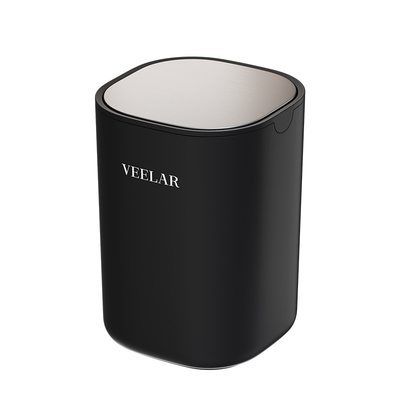 VEELAR桌面垃圾桶家用带盖迷你高颜值卫生桶卧室餐桌客厅小号台面