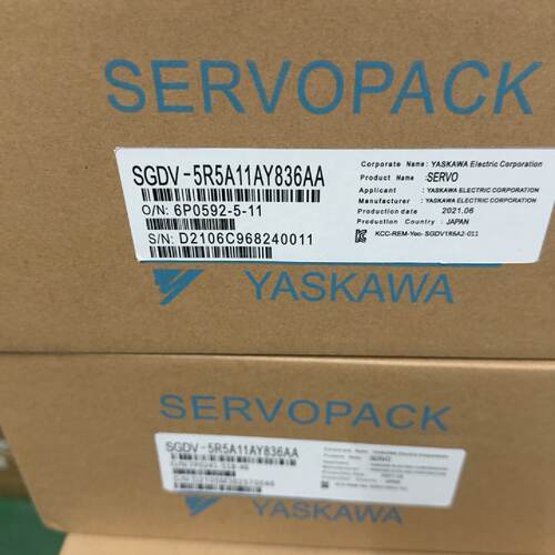 【请询价】伺服驱动器SGDV-5R5A11AY836AA，全新原装