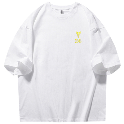 国度黑曼巴24号精梳同款休闲短袖