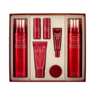 【自营】it's skin伊思晶钻红参蜗牛水乳2件套补水脸部护肤品礼盒