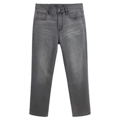 秋季新款时尚烟灰色牛仔裤女