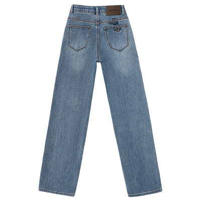 若纤2026年春季小个子窄版直筒裤