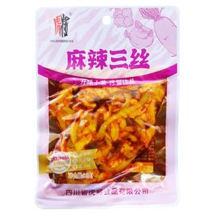 虎将麻辣大头菜海带丝下饭菜萝卜脆三丝麻辣榨菜豇豆四川眉山泡菜