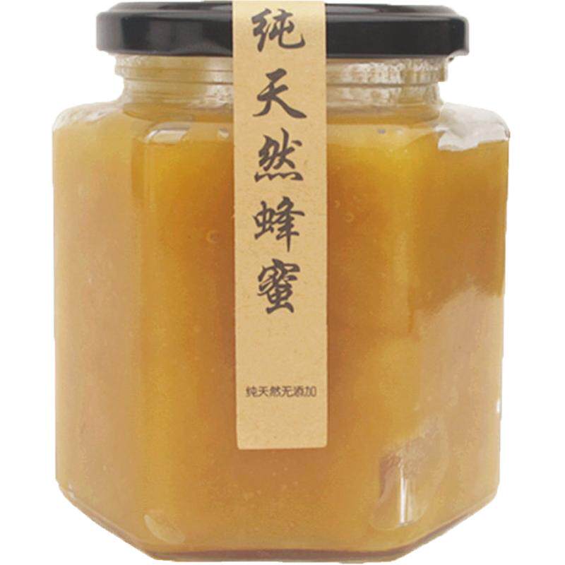 野生蜂蜜农家土蜂蜜神农架蜂巢蜜