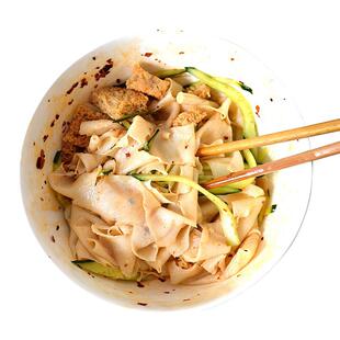 河南特产干面皮干凉皮免煮凉拌面皮干货正宗陕西面皮散装批发