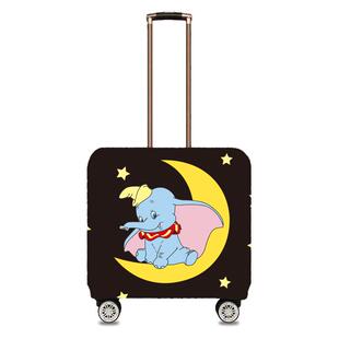 18寸横款行李箱保护套 弹力 方形空姐登机箱拉杆箱防尘套时尚图案