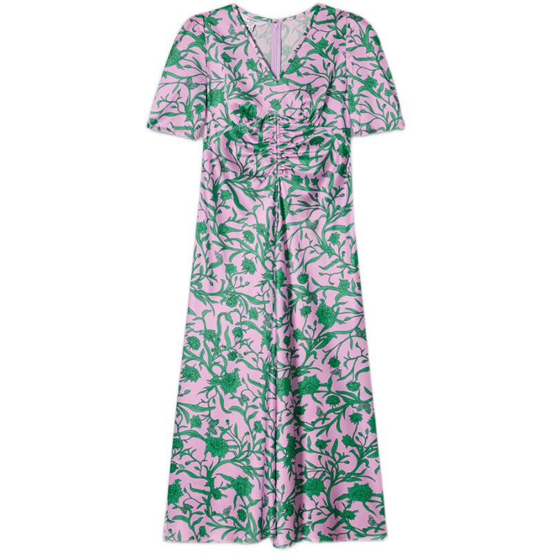 lkbennett优雅桑蚕丝连衣裙