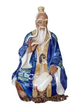 石湾公仔神像道德天尊家居摆设
