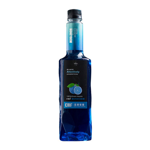 纯蜜坊蓝柑蜜露 风味糖浆 多种口味750ml 奶茶咖啡鸡尾酒原料商用