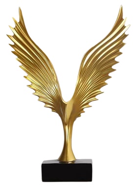 大鹏展翅创意树脂工艺品摆件大鹏展翅家居客厅电视柜办公室装饰品