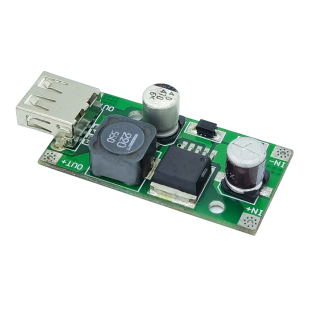 12V转5VUSB接口车载手机充电降压模块DC24V转5V记录仪电源转换器