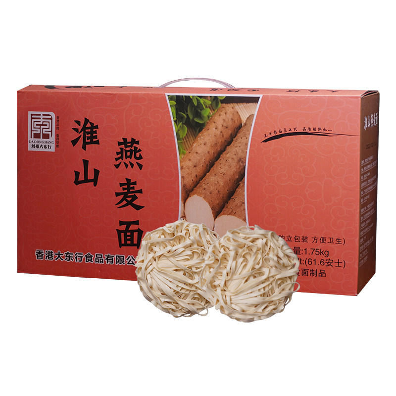刘裕大东行升云吞面鸡汤拉面藜麦早餐速食面方便面淮山面1.75kg