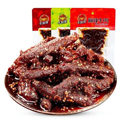 牛浪汉麻辣牛肉干60g麻辣鲜香