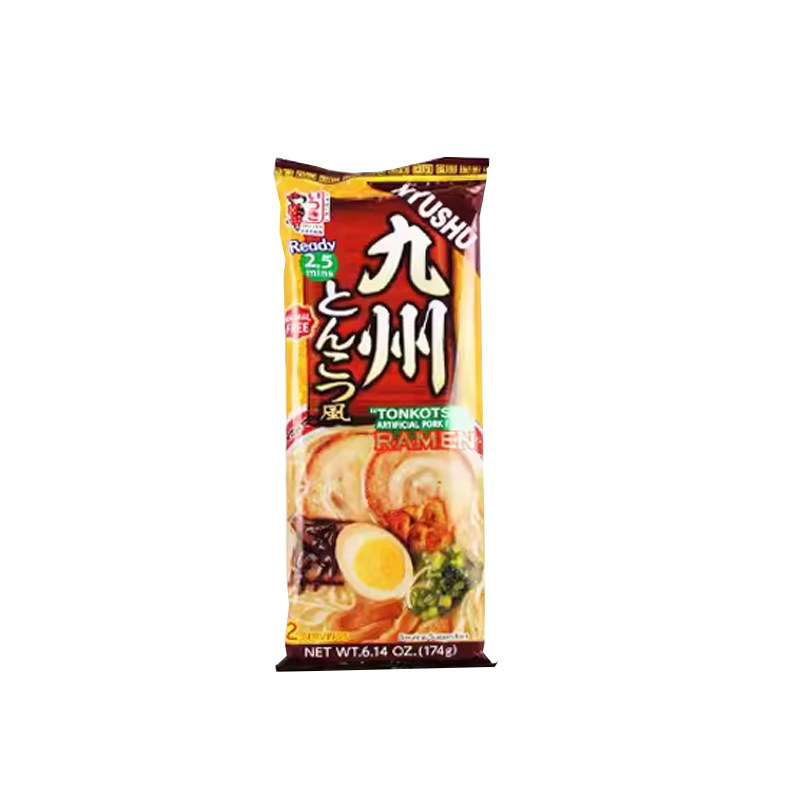 日本进口五木拉面豚骨九州东京北海道猪骨味速食挂面方便面2人份