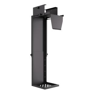 雷恩特主机托架升降桌免打孔电脑机箱挂架悬挂式中小主机电脑挂架