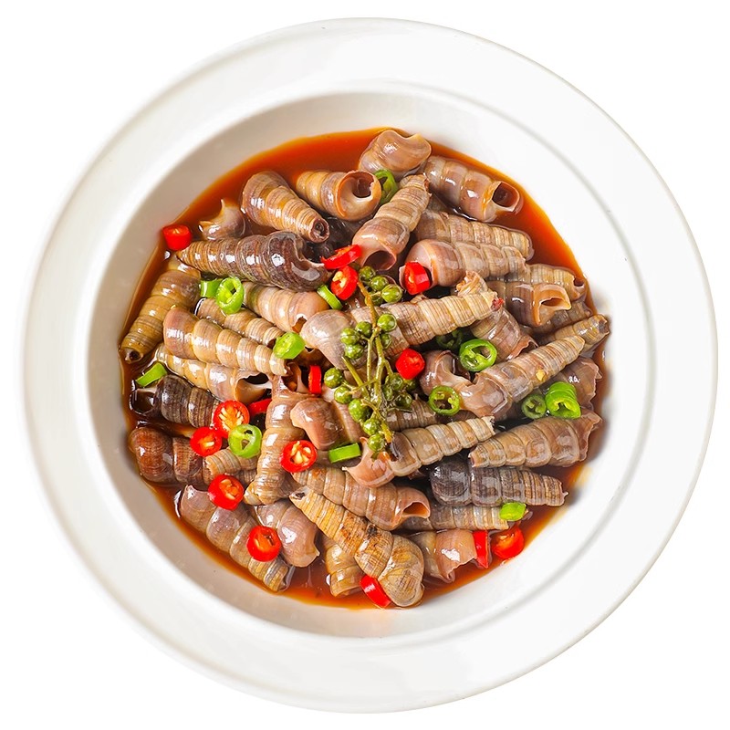 麻辣钉螺500g螺肉酒店夜宵海鲜餐饮半成品凉菜熟食快餐小吃商用