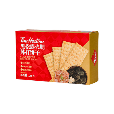 tims黑松露火腿风味苏打饼干囤货