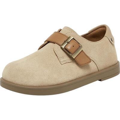 天美意休闲软木鞋复古勃