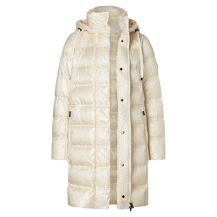 BOGNER博格纳 25秋冬新品LYNN-D5女士长款亮面连帽保暖羽绒服