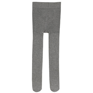 闪亮镶钻款女童连裤袜加绒厚儿童打底袜秋冬款个性打底童裤子修身