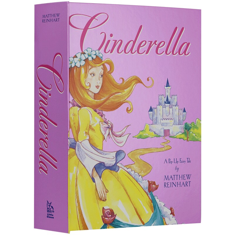 正版 灰姑娘立体书 英文原版绘本 Cinderella 珍藏版 pop up book 进口书 英文版 英文版儿童读物立体书