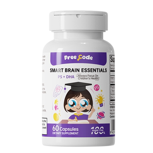 FreeCode神经酸磷脂酰丝氨酸ps青少年dha脑力佳儿童补脑记忆正品
