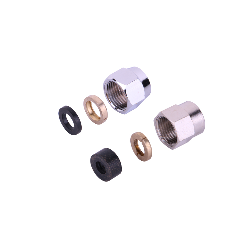 燃气管接头天然气波纹管不锈钢螺口铜接头可拆卸螺母3分4分6分1寸