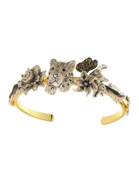 JuicyGrape原创珐琅豹子手镯女