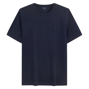 Brooks Brothers/布克兄弟男士春夏款纯棉简约百搭休闲短袖T恤