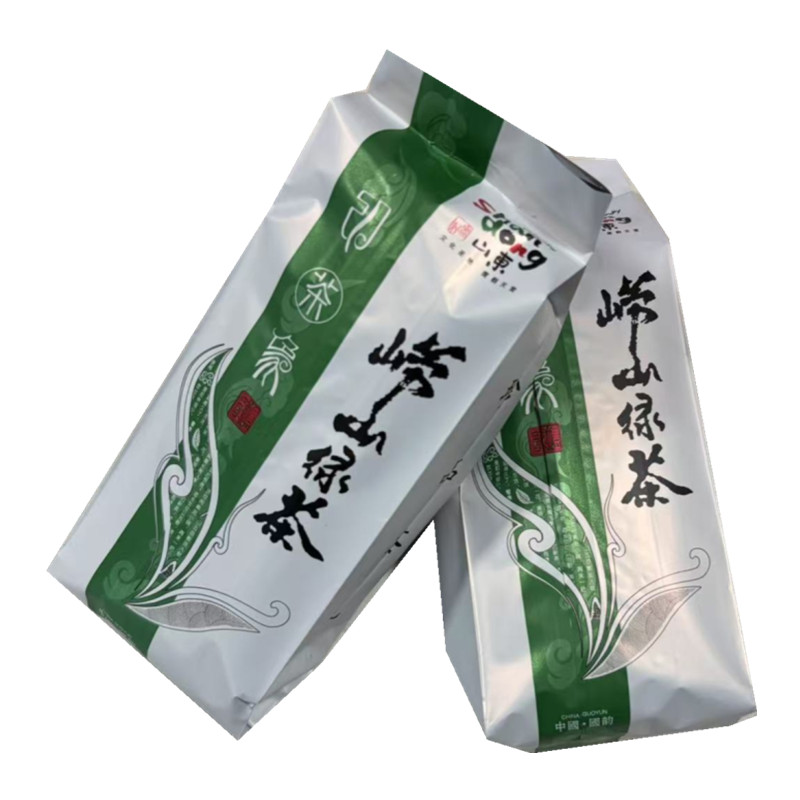 崂山绿茶2026年新茶大田茶春茶豌豆香耐泡500g散装日照足崂山茶叶
