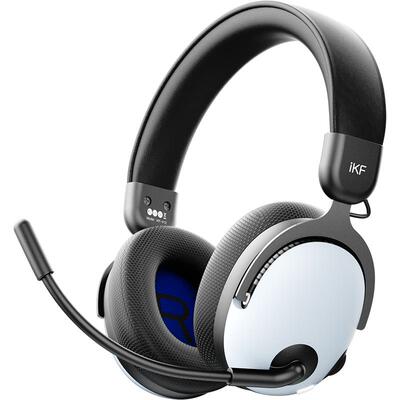 iKF V12电竞游戏耳机头戴式有线FPS带麦7.1声道usb无畏契约三角洲