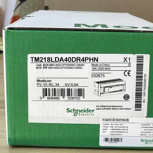 施耐德PLC/TM218LDA40DR4PHN/LDA60D