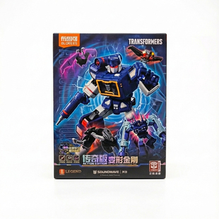 布鲁可变形金刚积木人传奇版起源擎天柱soundwave声波模型男礼物