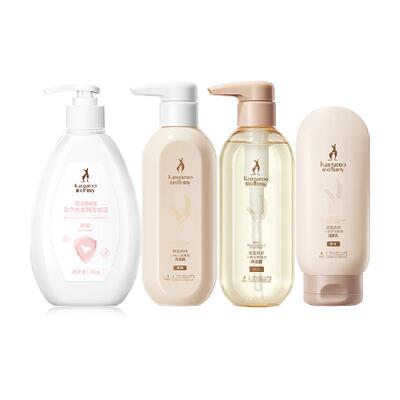 袋鼠妈妈准孕妈可用洗护沐浴套装