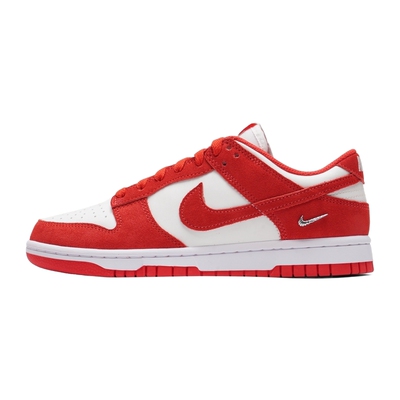 Nike耐克女子Dunk Low低帮板鞋红白配色系带运动休闲鞋IO4244-103