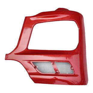 适用陕汽德龙新M3000S前大灯框保险杠左右段端包角前照灯配件