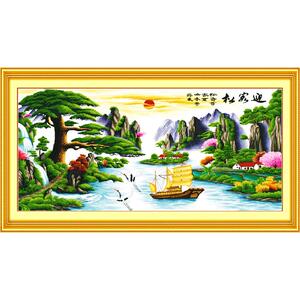 纯手工成品一针一线绣好可裱框发
