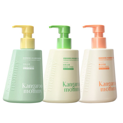 袋鼠妈妈青少年洗发水学生专用