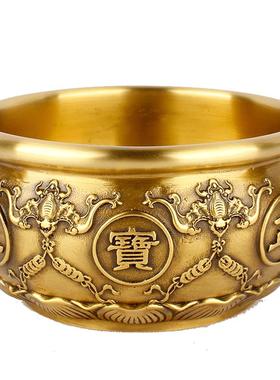 家居开业礼品大小号实心黄铜