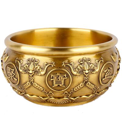 家居开业礼品大小号实心黄铜