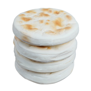 陕西特产白吉饼纯手工馍馍白吉馍西安肉夹馍饼胚家用速食早餐小吃