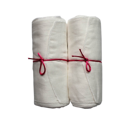 纯棉产后高布度双白无荧光束带