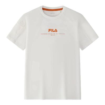 FILA斐乐中大童针织短袖衫
