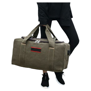 帆布包大容量结实手提包男行李包衣服旅行包长途旅游包女托运行李