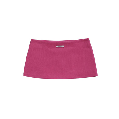 紫S现货CRANK 26春新品超短迷你裙辣妹低腰半身裙韩国代购